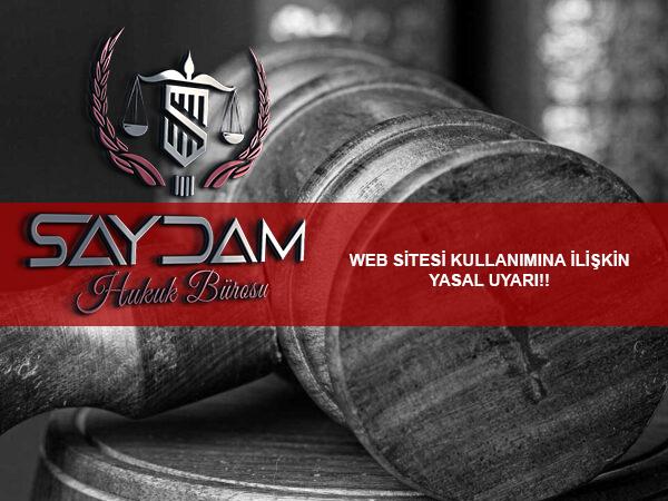 Yasal Uyarı Metni 