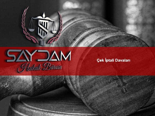 Çek İptali